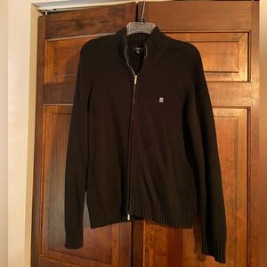 Chaps zip up cardigan